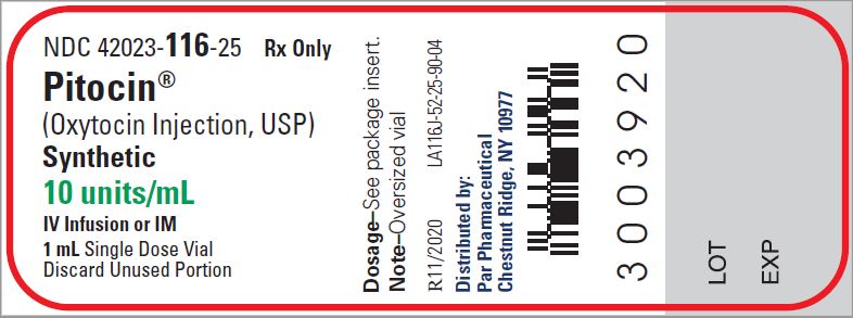 1mL SDV Vial Label