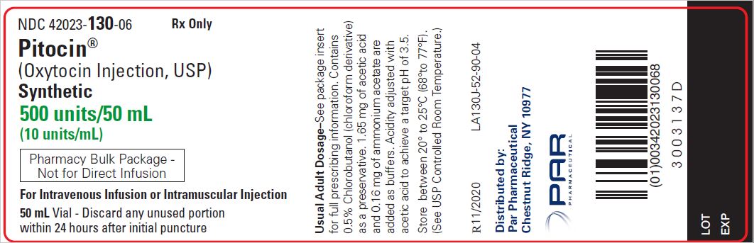 50 mL Pharmacy Bulk Pack Vial Label