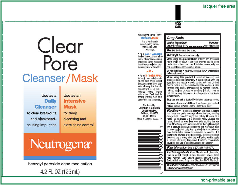 Neutrogena Pore Cleanser Mask
