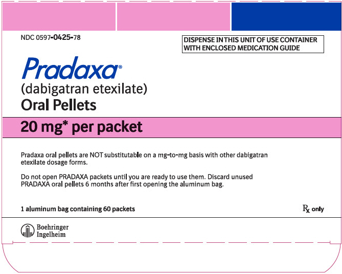 PRINCIPAL DISPLAY PANEL - 20 mg Packet Bag Carton