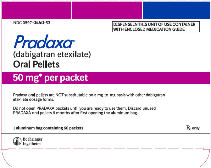 PRINCIPAL DISPLAY PANEL - 50 mg Packet Bag Carton