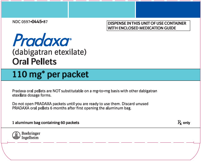 PRINCIPAL DISPLAY PANEL - 110 mg Packet Bag Carton