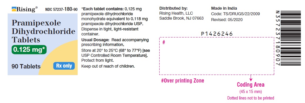 PACKAGE LABEL-PRINCIPAL DISPLAY PANEL - 0.125 mg (90 Tablet Bottle)