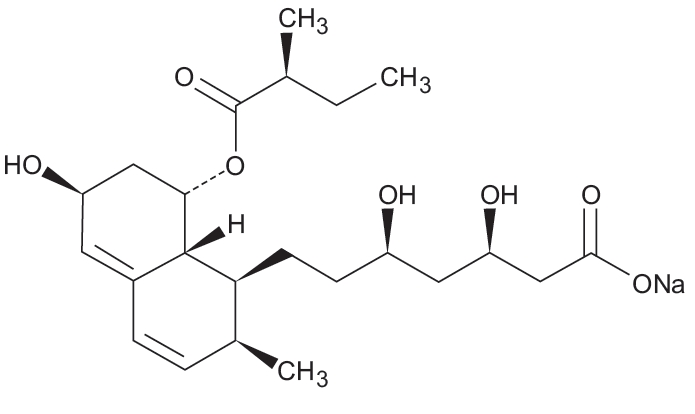 pravastatin sodium chemical structure