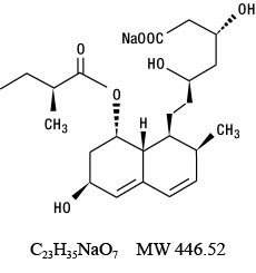 Pravastatin Chemical Structure