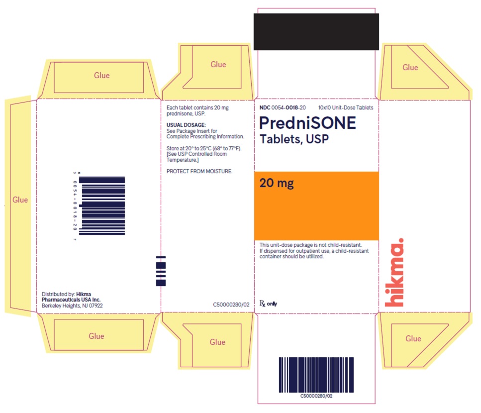 20 mg Unit Dose Carton - 10x10