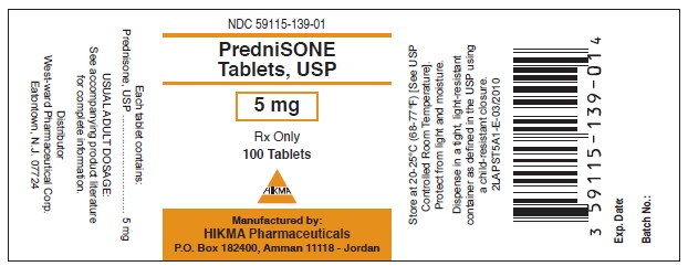 Prednisone Tablets 5 mg