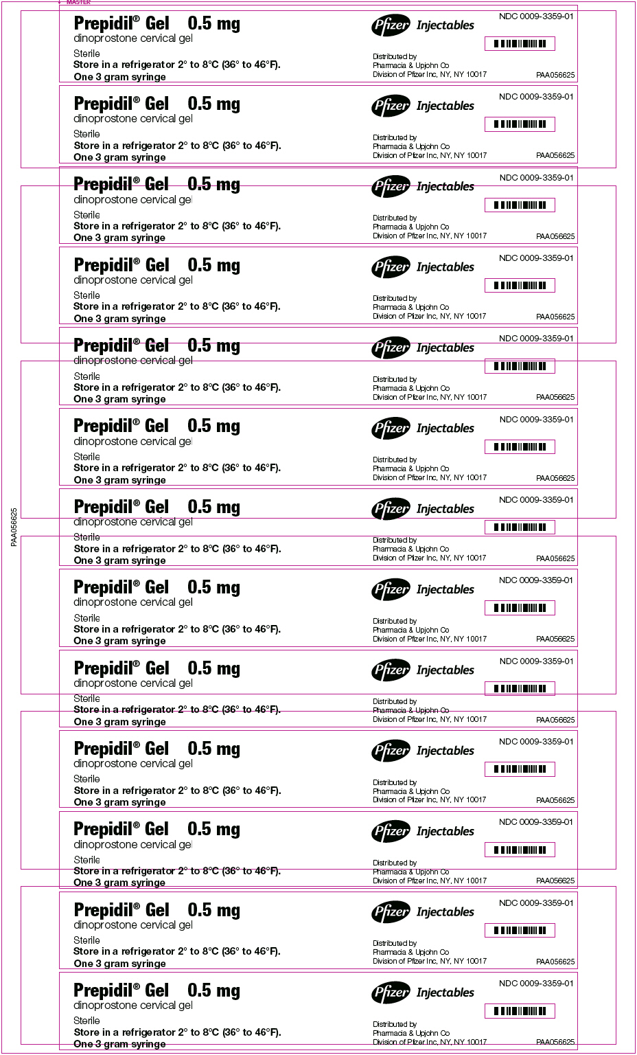PRINCIPAL DISPLAY PANEL - 3 g Syringe Label