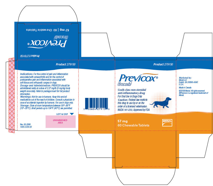 PRINCIPAL DISPLAY PANEL- 57 mg Tablet Carton