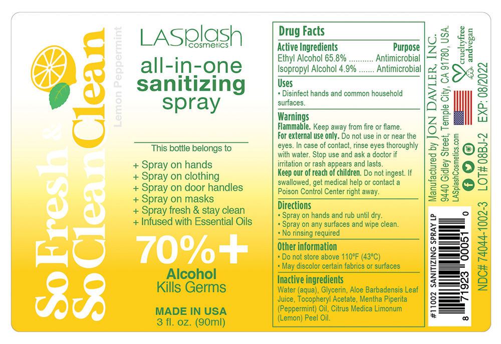LASplash Spray Lemon
