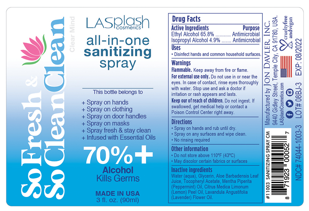 LASplash Spray Clear Mind