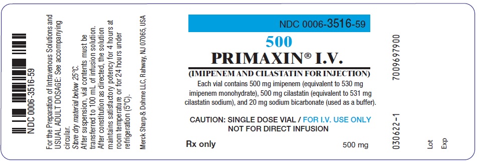 PRINCIPAL DISPLAY PANEL 500 mg Bottle Label