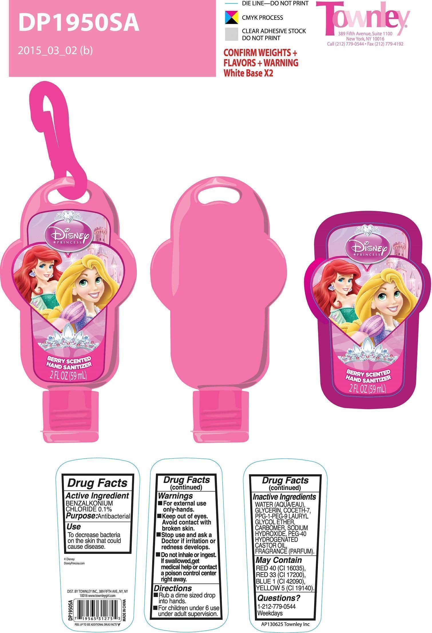 Berry Scented Hand Sanitizer Princesses | Benzalkonium Chloride Gel while Breastfeeding