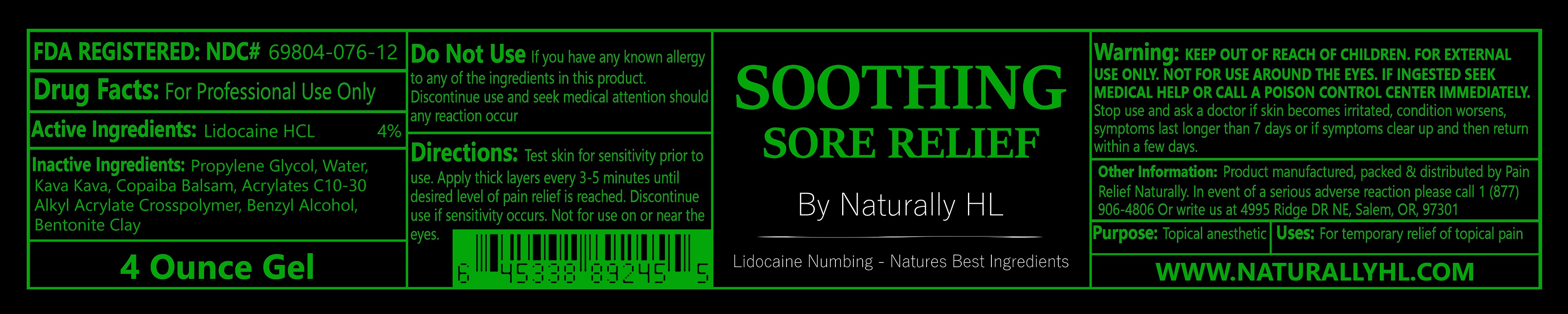 Sore Relief | Lidocaine Hcl Gel while Breastfeeding