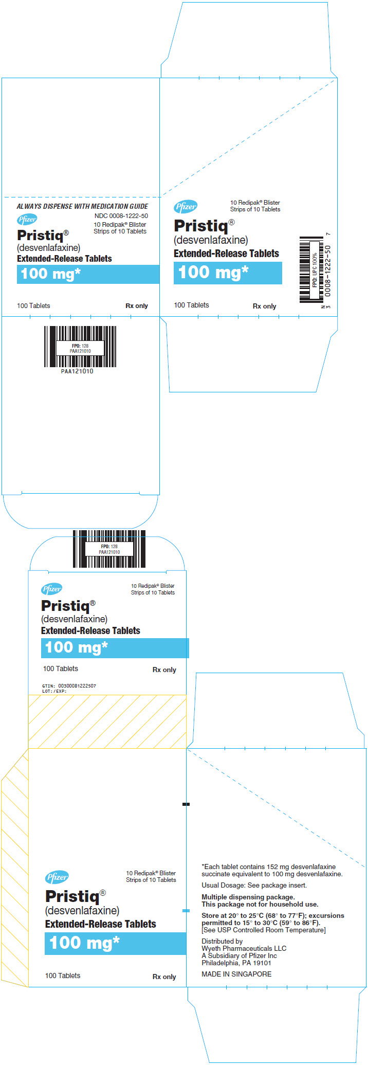 Principal Display Panel - 100 mg Tablet Blister Pack Carton