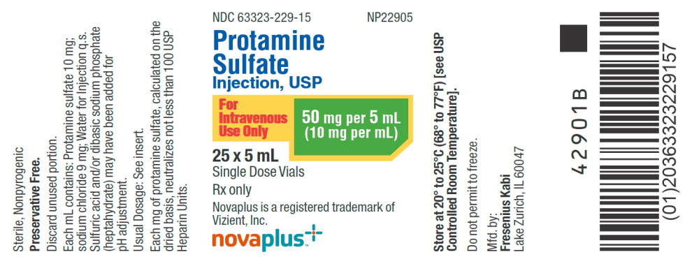 PACKAGE LABEL - PRINCIPAL DISPLAY - Protamine 25mL Single Dose Tray Label
