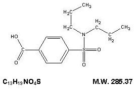 probenecid-molec-structure