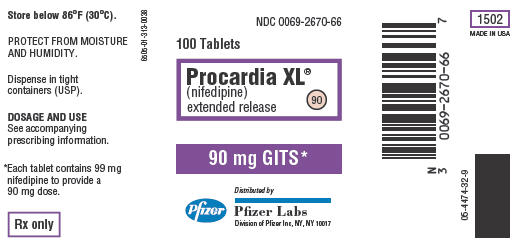 PRINCIPAL DISPLAY PANEL - 90-mg Tablet Label