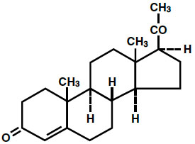 progesterone_structure