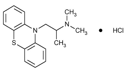 Promethazine chem draw structure