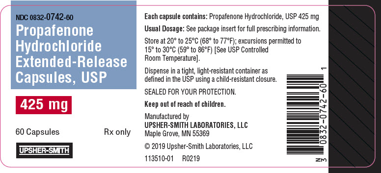 PRINCIPAL DISPLAY PANEL - 425 mg Capsule Bottle Label