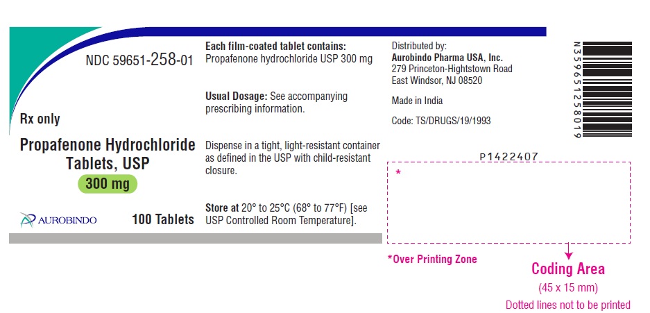 Propafenone Hydrochloride Tablets, USP 300 mg