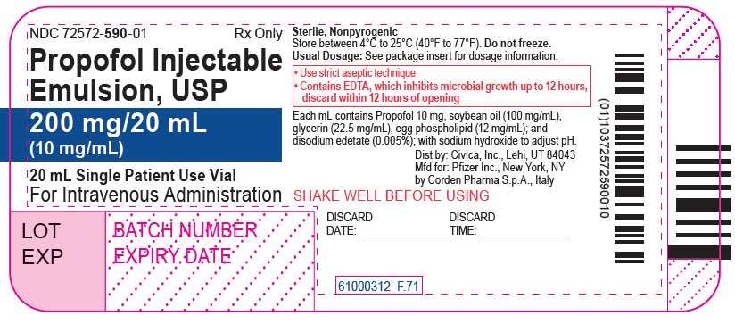 PRINCIPAL DISPLAY PANEL - 20 mL Vial Label