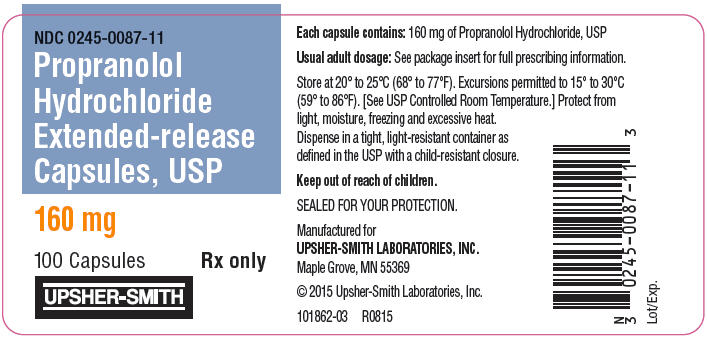 PRINCIPAL DISPLAY PANEL - 160 mg Capsule Bottle Label
