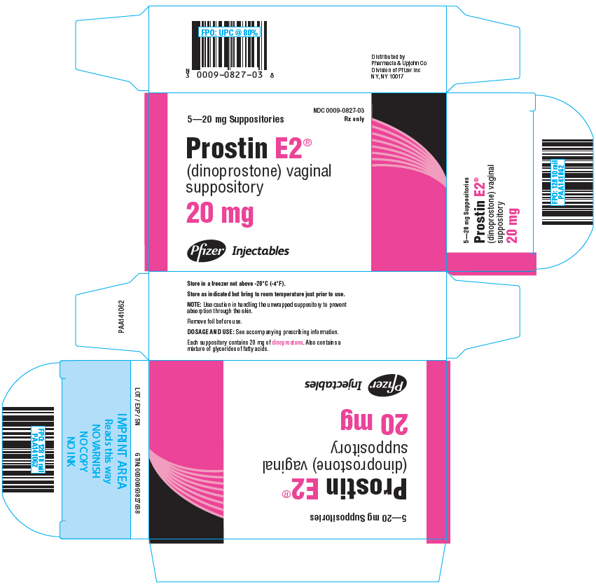 PRINCIPAL DISPLAY PANEL - 20 mg Suppository Blister Pack Carton