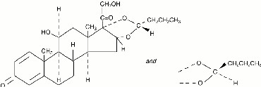 structural formula for budesonide