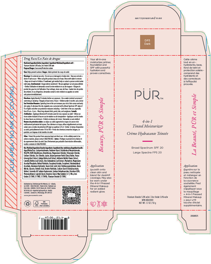 Purminerals 4-in-1 Mineral Tinted Moisturizer Broad Spectrum Spf 20 (light) while Breastfeeding