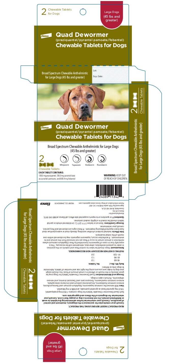Principal Display Panel - Large Dogs Carton Label