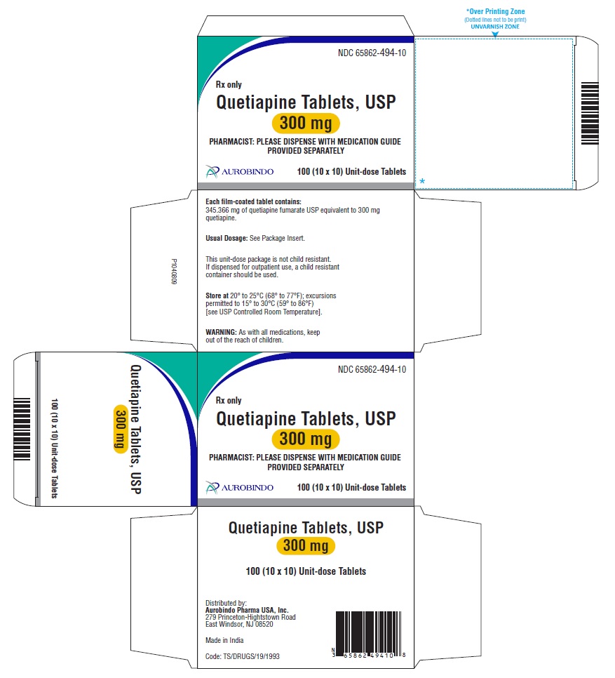 PACKAGE LABEL-PRINCIPAL DISPLAY PANEL - 300 mg Blister Carton (10 x 10 Unit-dose)