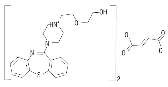 quetiapine-structure
