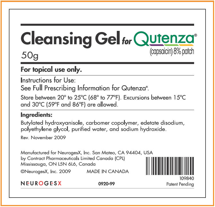 PRINCIPAL DISPLAY PANEL - Cleansing Gel Label