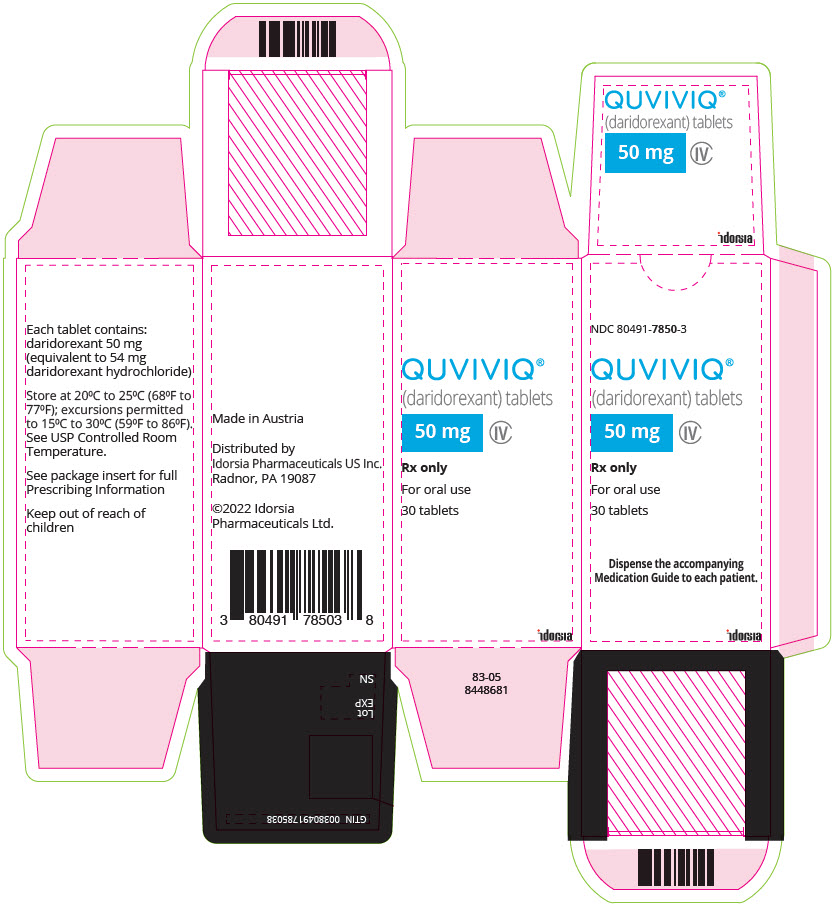 PRINCIPAL DISPLAY PANEL - 50 mg Tablet Bottle Carton