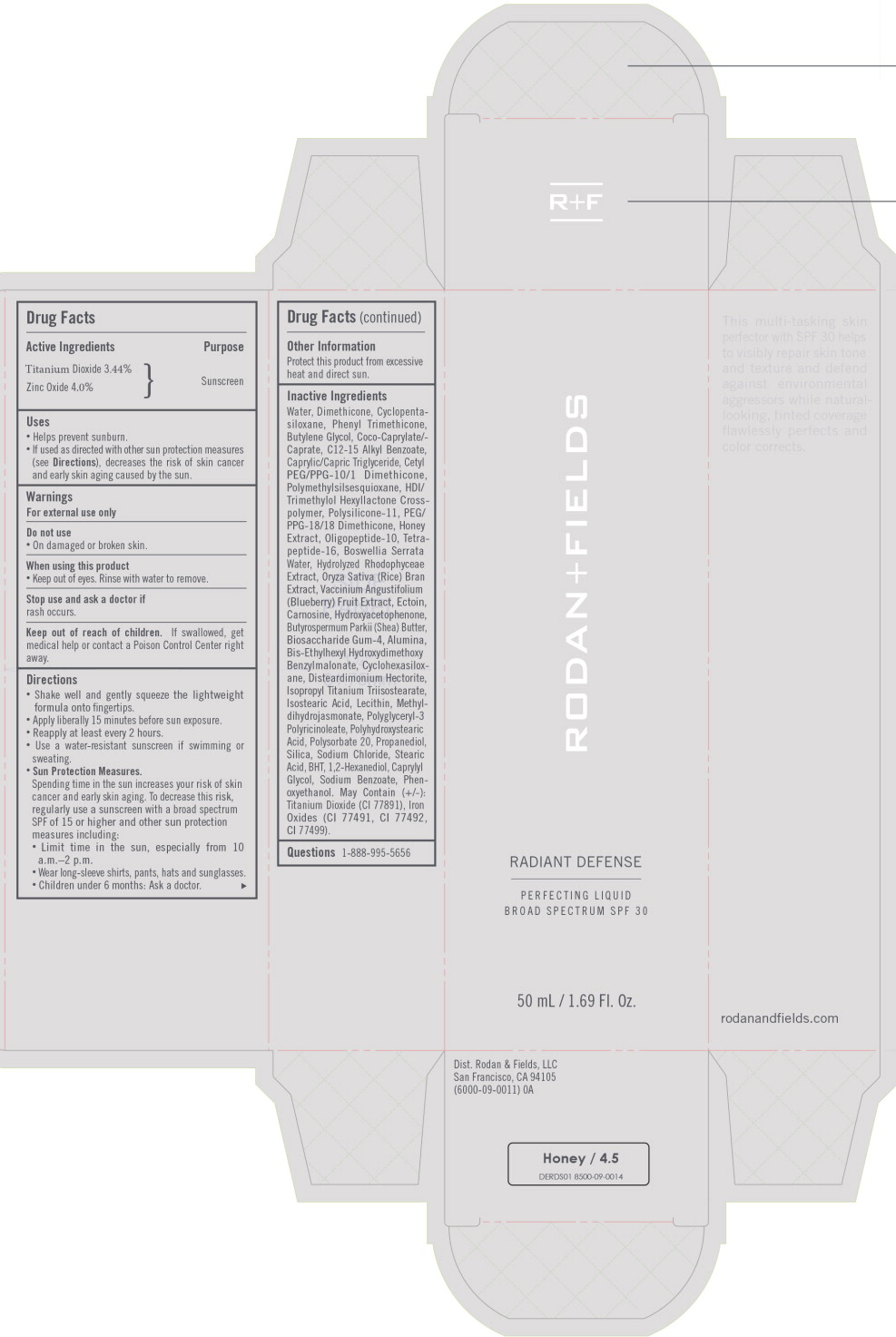 Principal Display Panel – 50 mL Honey Box Label
