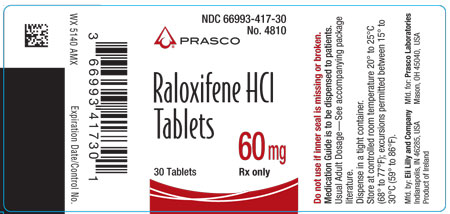 PACKAGE LABEL – Raloxifene, 60mg bottle, 30ct
