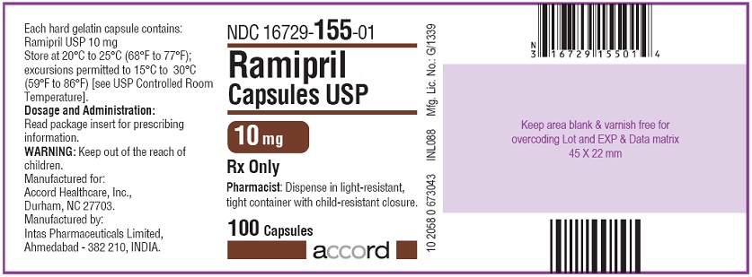 10mg - 100 Capsule count bottle label