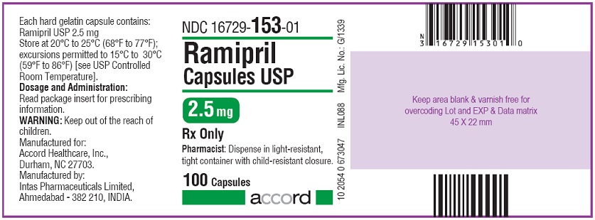 2.5mg - 100 Capsule count bottle label