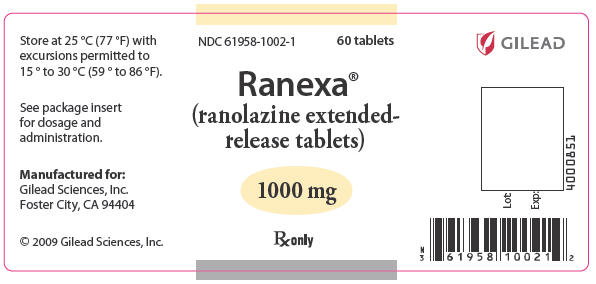 Ranexa 1000 mg