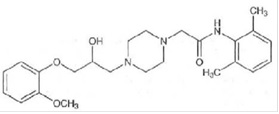 ranolazine-structure