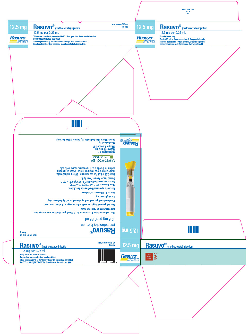 PRINCIPAL DISPLAY PANEL - 12.5 mg Auto-Injector Carton