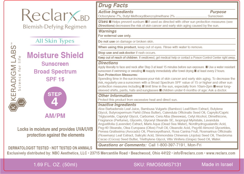 Reclarx Moisture Shield | Octocrylene And Avobenzone Cream Breastfeeding