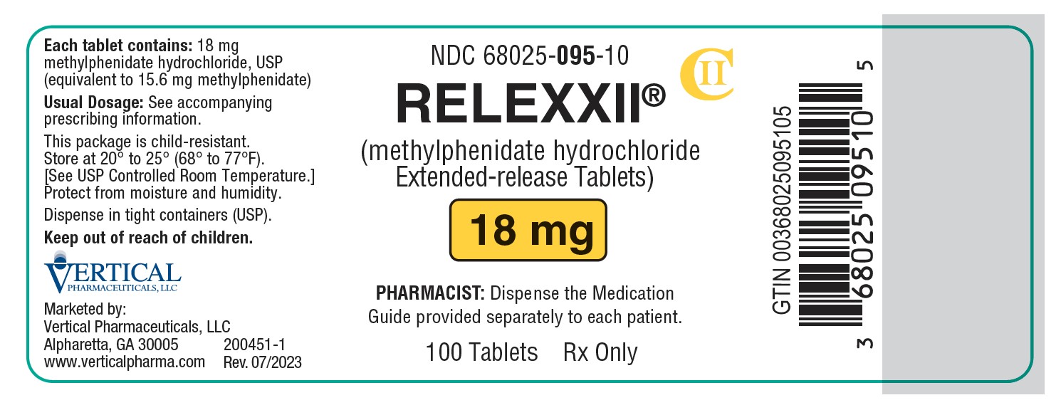 RELEXXII 18 mg 100ct BL