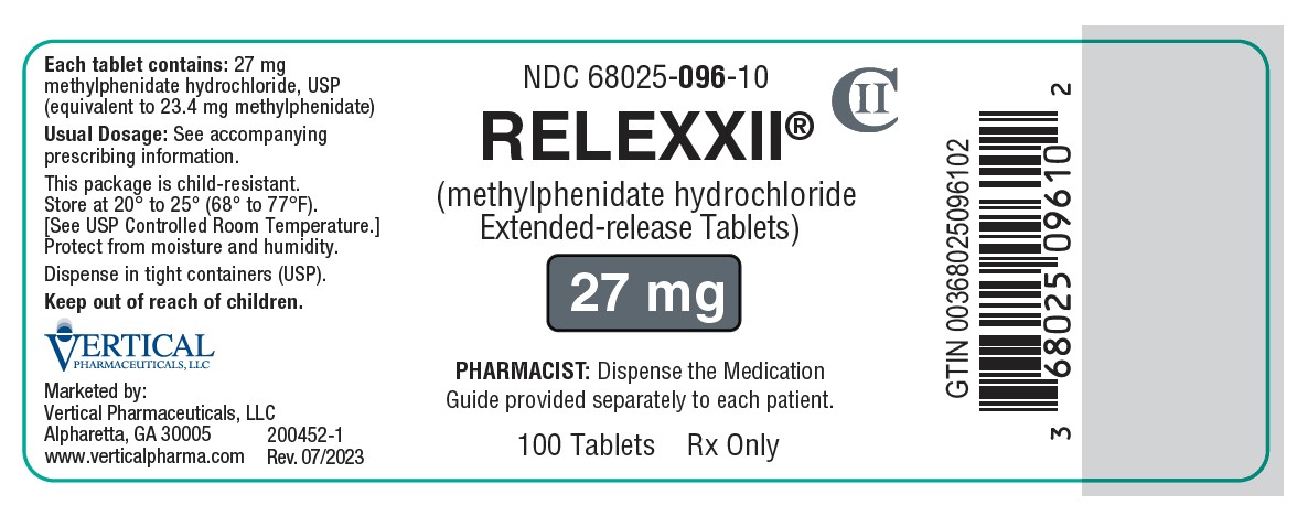 RELEXXII 27 mg 100ct BL