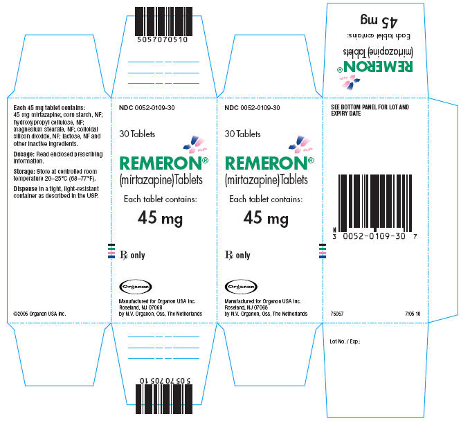 PRINCIPAL DISPLAY PANEL - 45 mg Tablet Carton