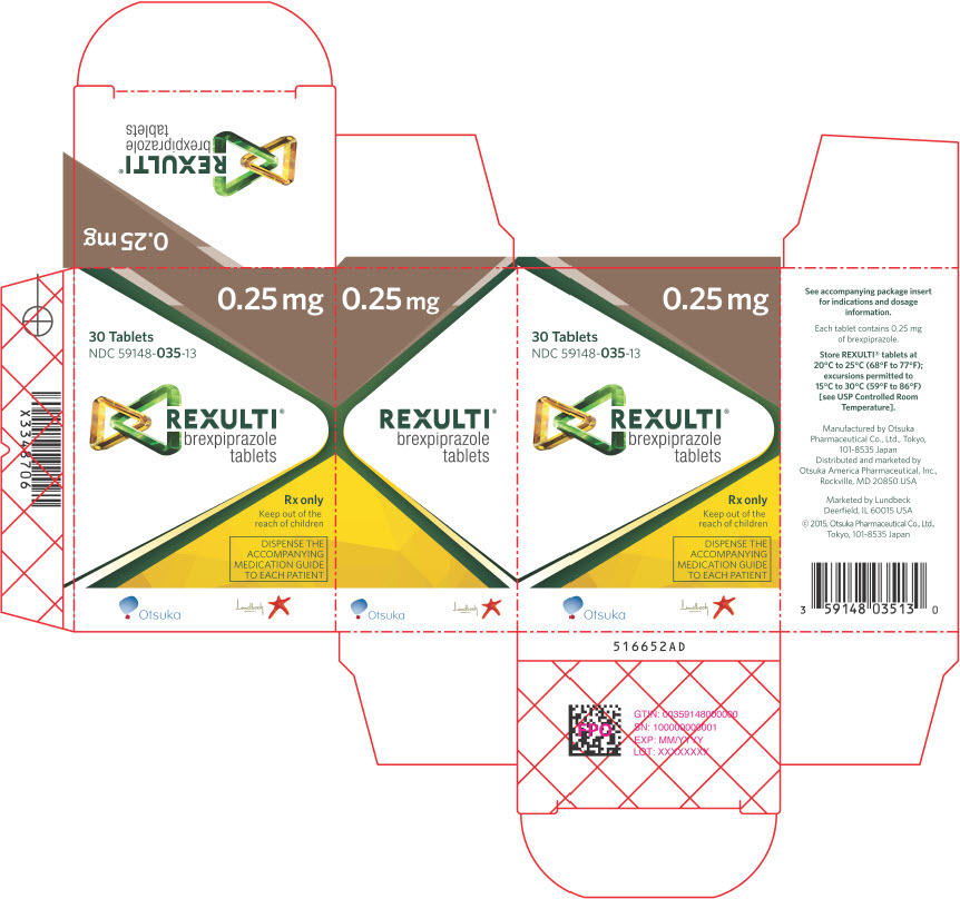 PRINCIPAL DISPLAY PANEL - 0.25 mg Tablet Bottle Carton