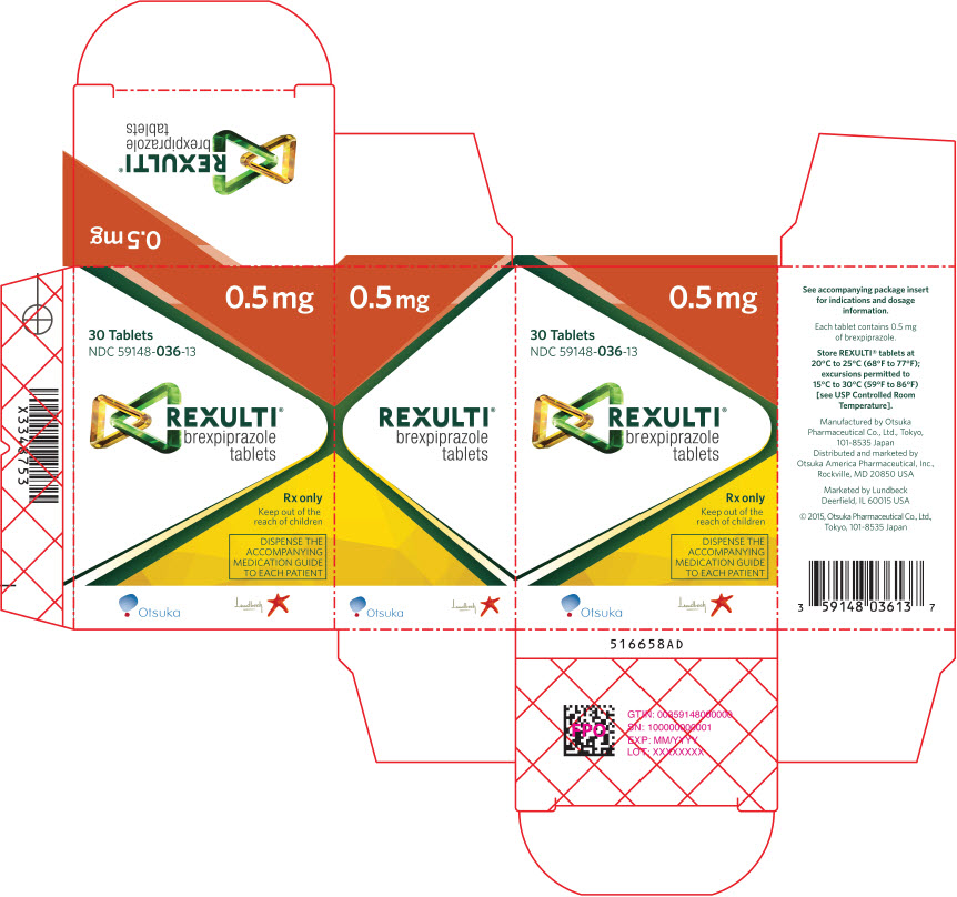 PRINCIPAL DISPLAY PANEL - 0.5 mg Tablet Bottle Carton
