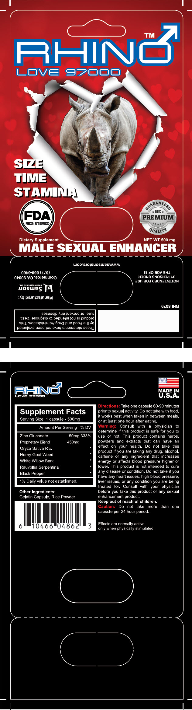 PRINCIPAL DISPLAY PANEL - 500 mg Capsule Blister Pack Card